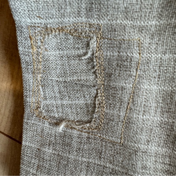 Yves Saint Laurent vintage pinstripe suit / jacket & pants. YSL buttons - Picture 14 of 15